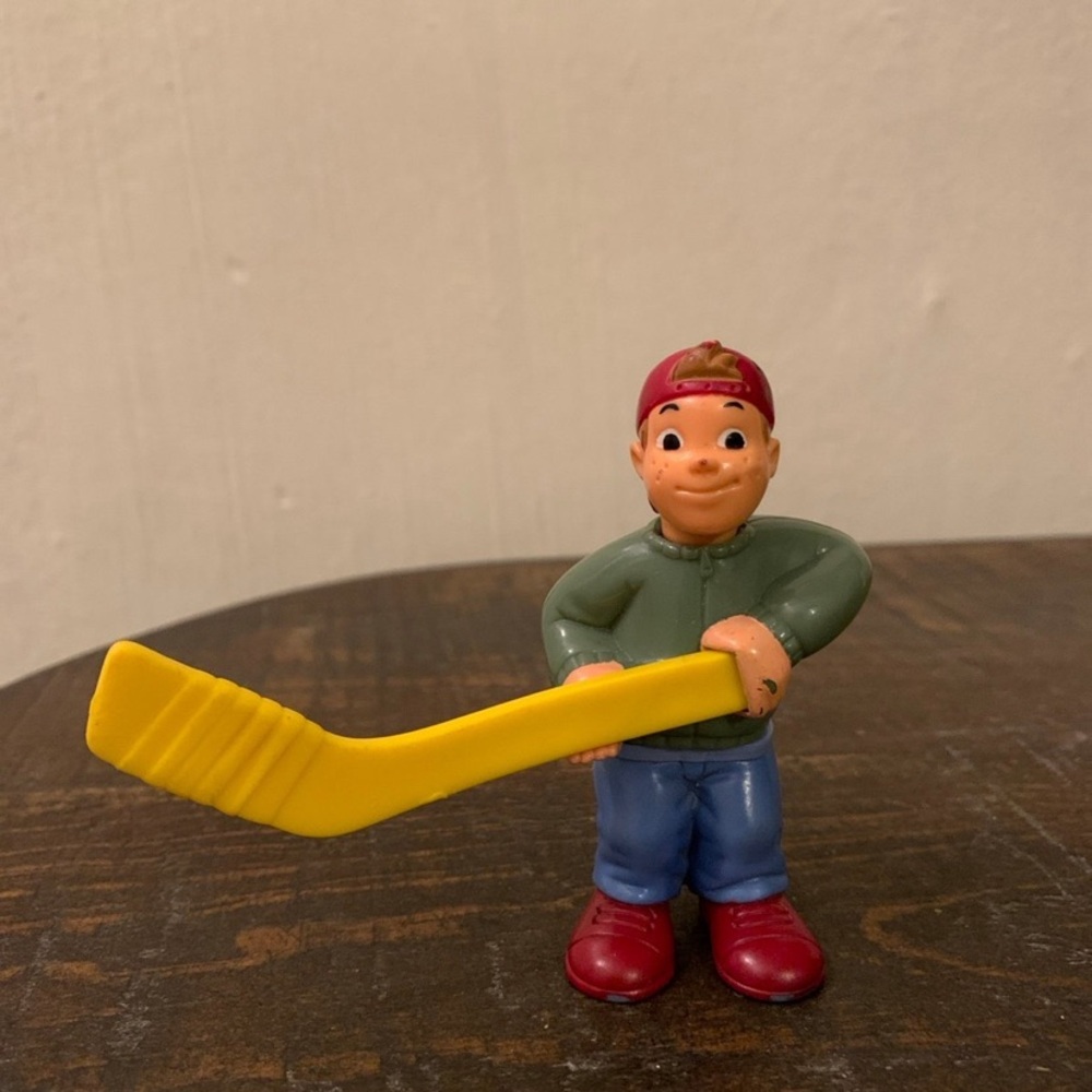 Tj With Hockey stick From Recess 1998 Figurine